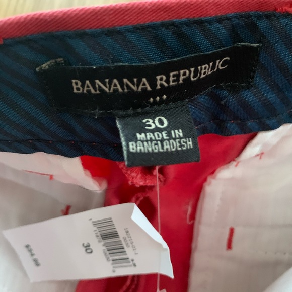 Cranberry Banana Republic men’s shorts 30 waist - Picture 5 of 7